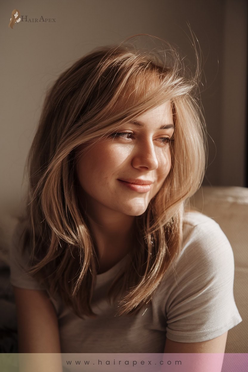 2 Wispy Layered Bangs