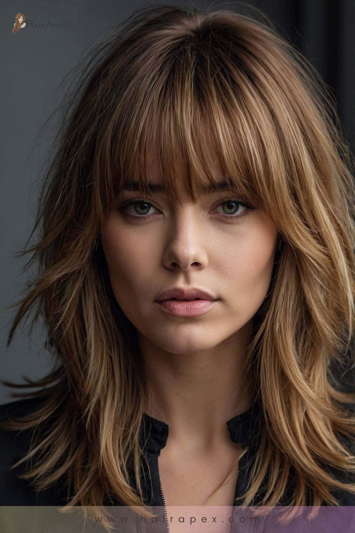 30. Layered Bangs For All Faces 1