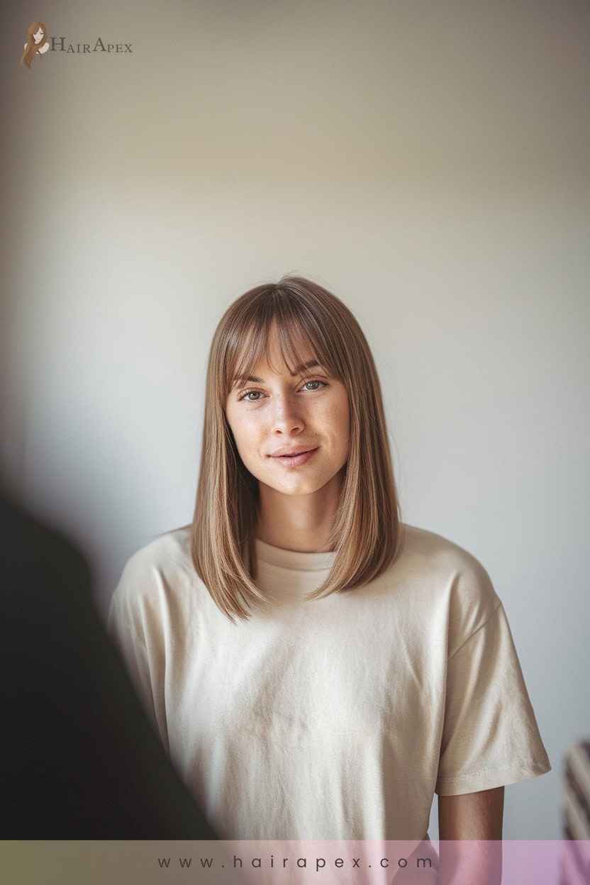 30 Minimalist Side Bangs
