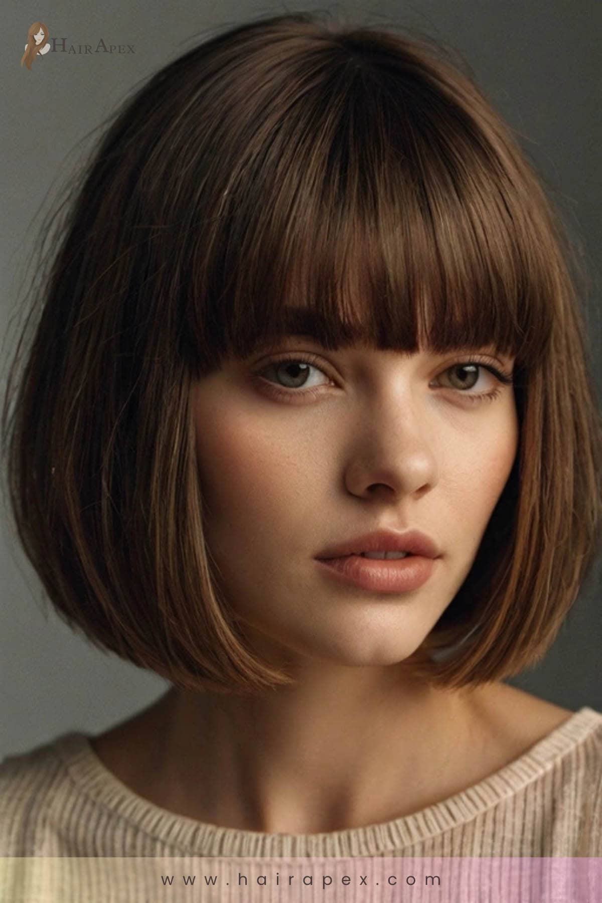 31 Blunt Bob With Bangs