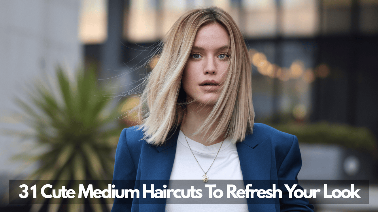 31 Cute Medium Haircuts To Refresh Your Look