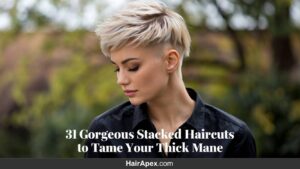 31 Gorgeous Stacked Haircuts To Tame Your Thick Mane