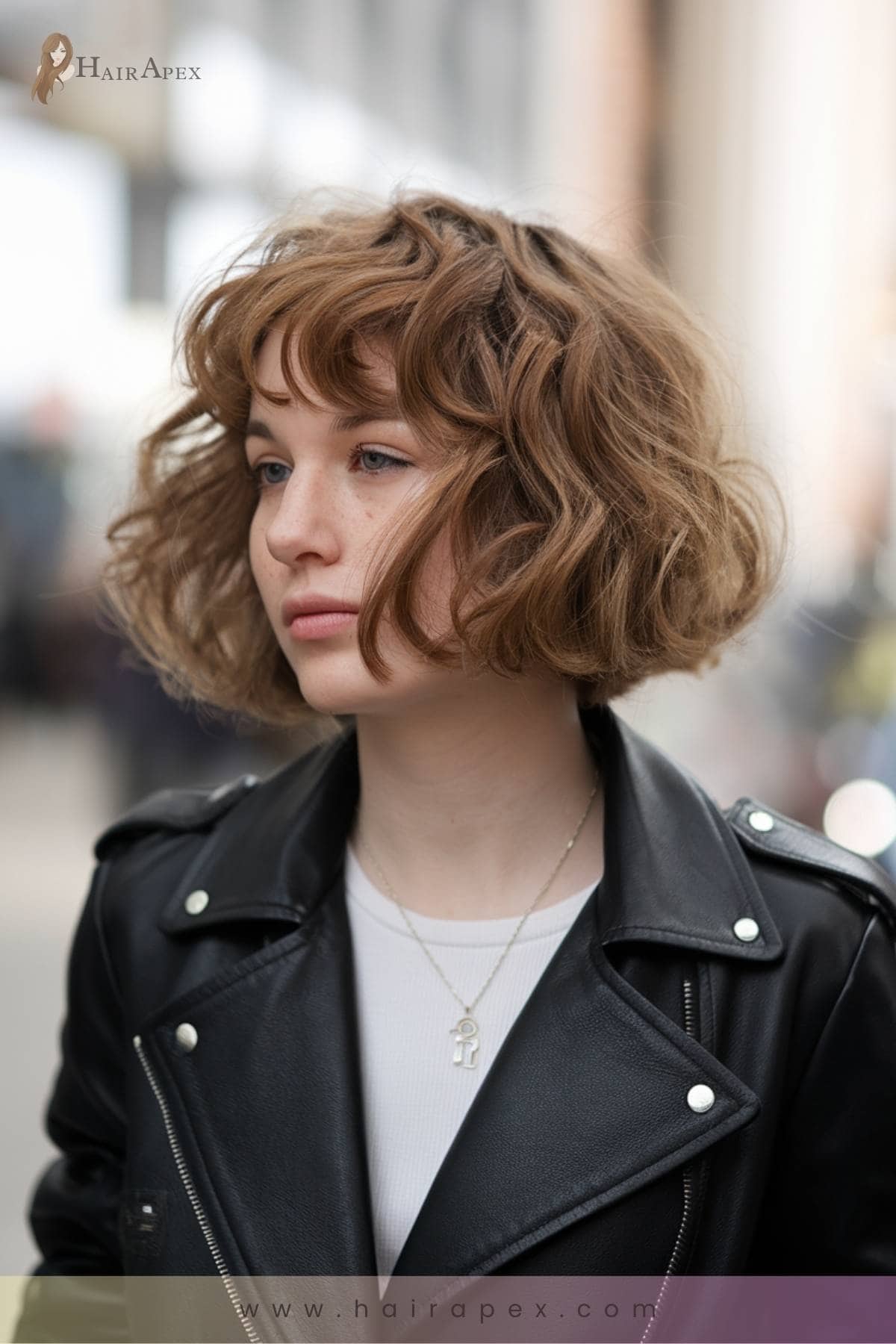 33 Inverted Curly Bob