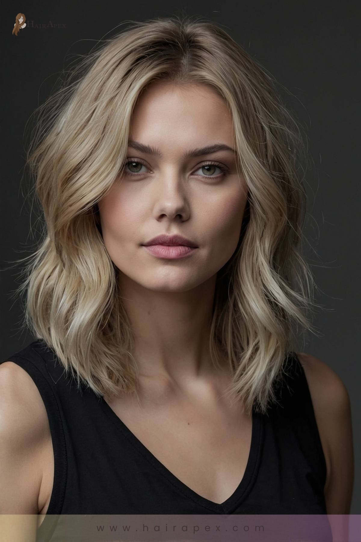 34 V Cut With Color Pop