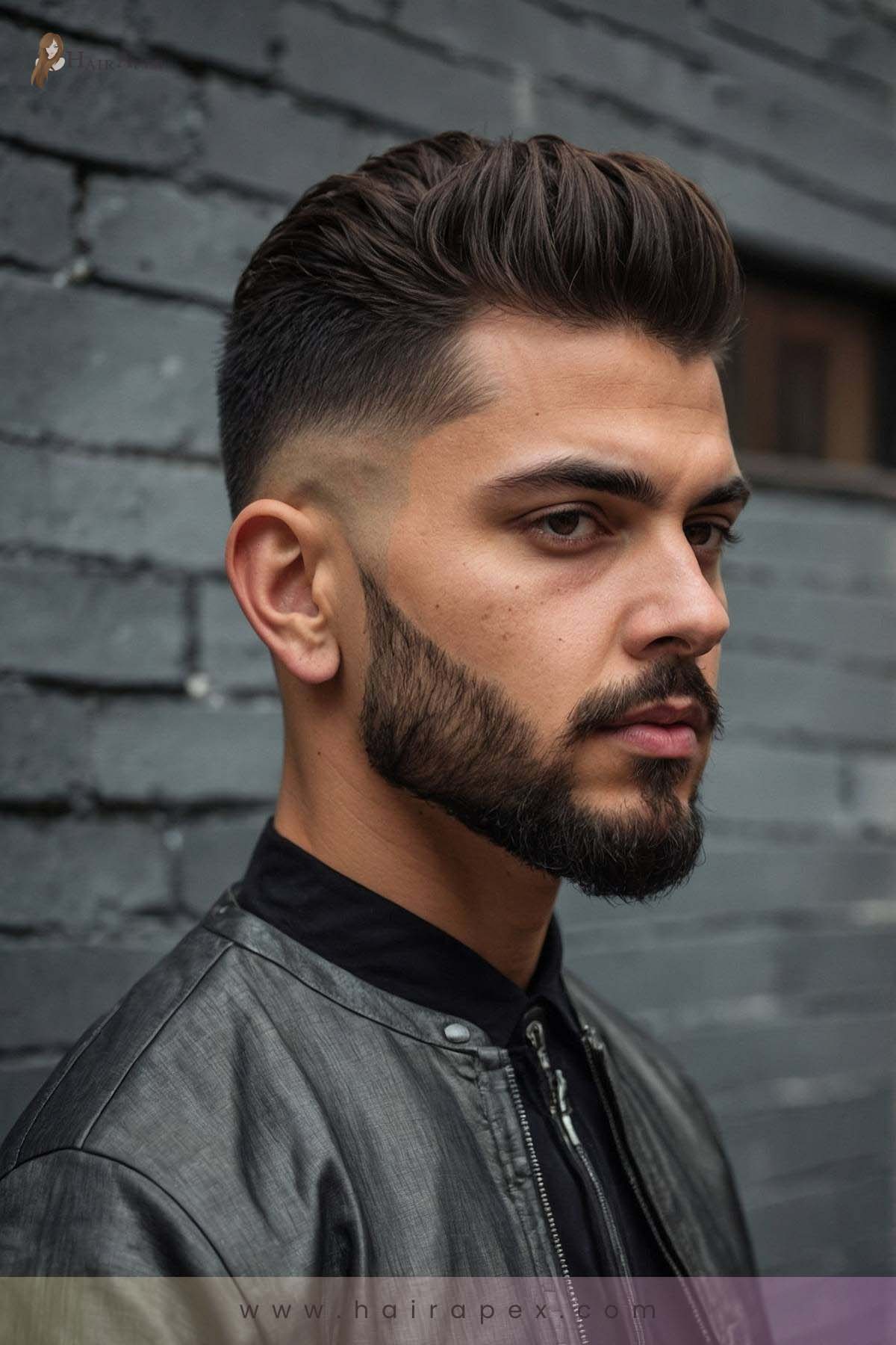 34. Taper Fade With Fringe 2