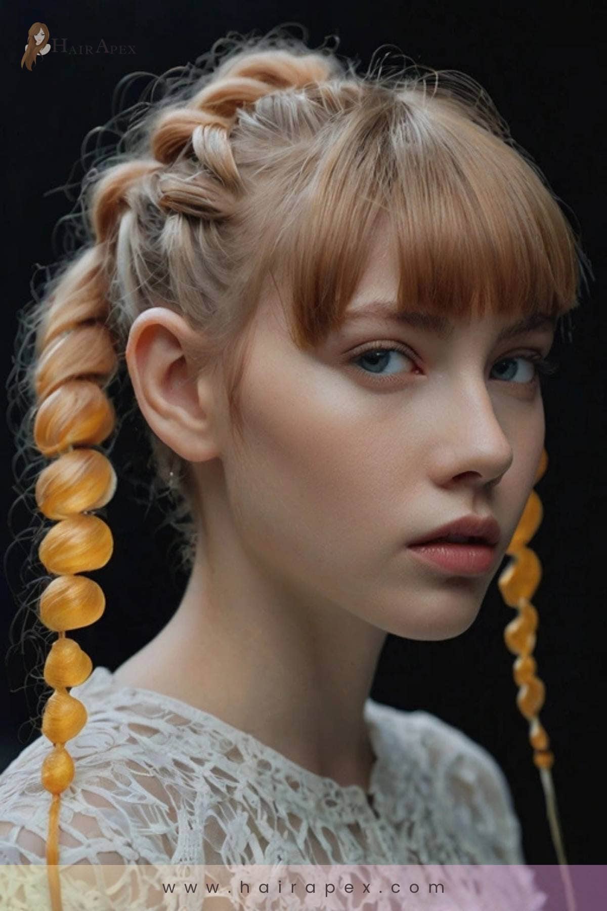 35 Artistic Foam Ponytails