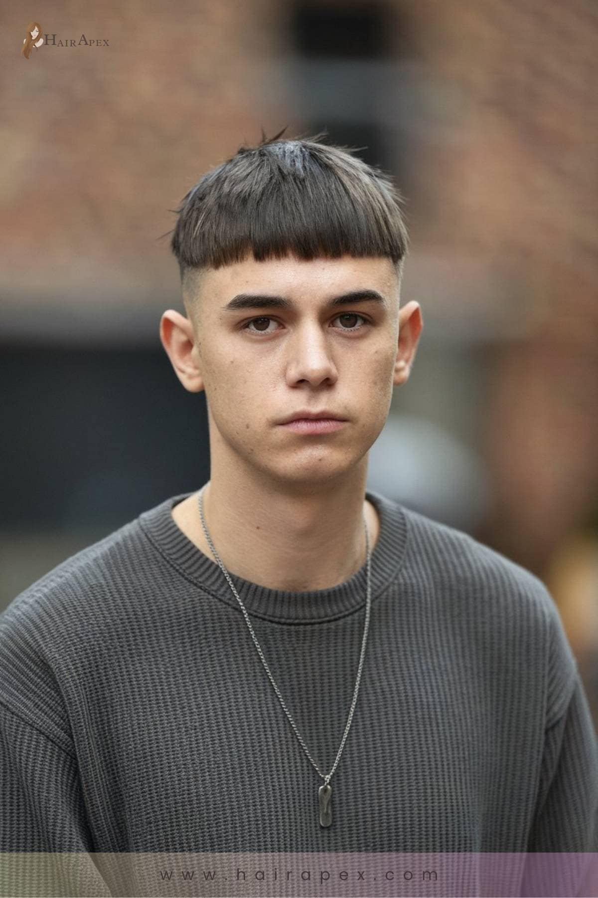 35 Jagged Fringe Look