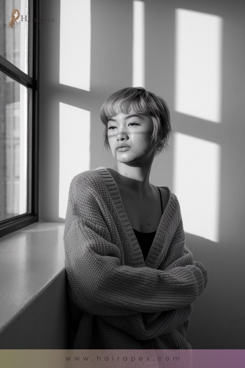 35 Curtain Bangs And Pixie Cuts