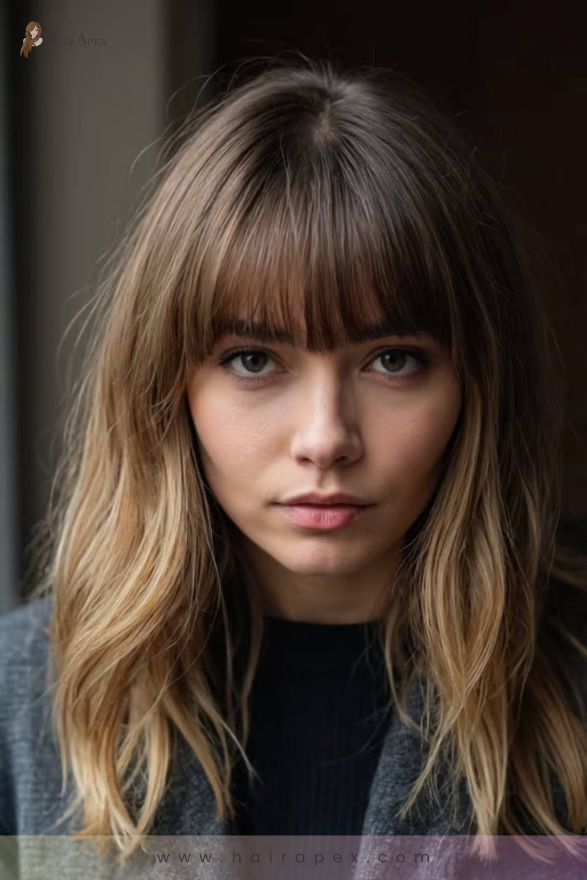 37 Middle Part Curtain Bangs