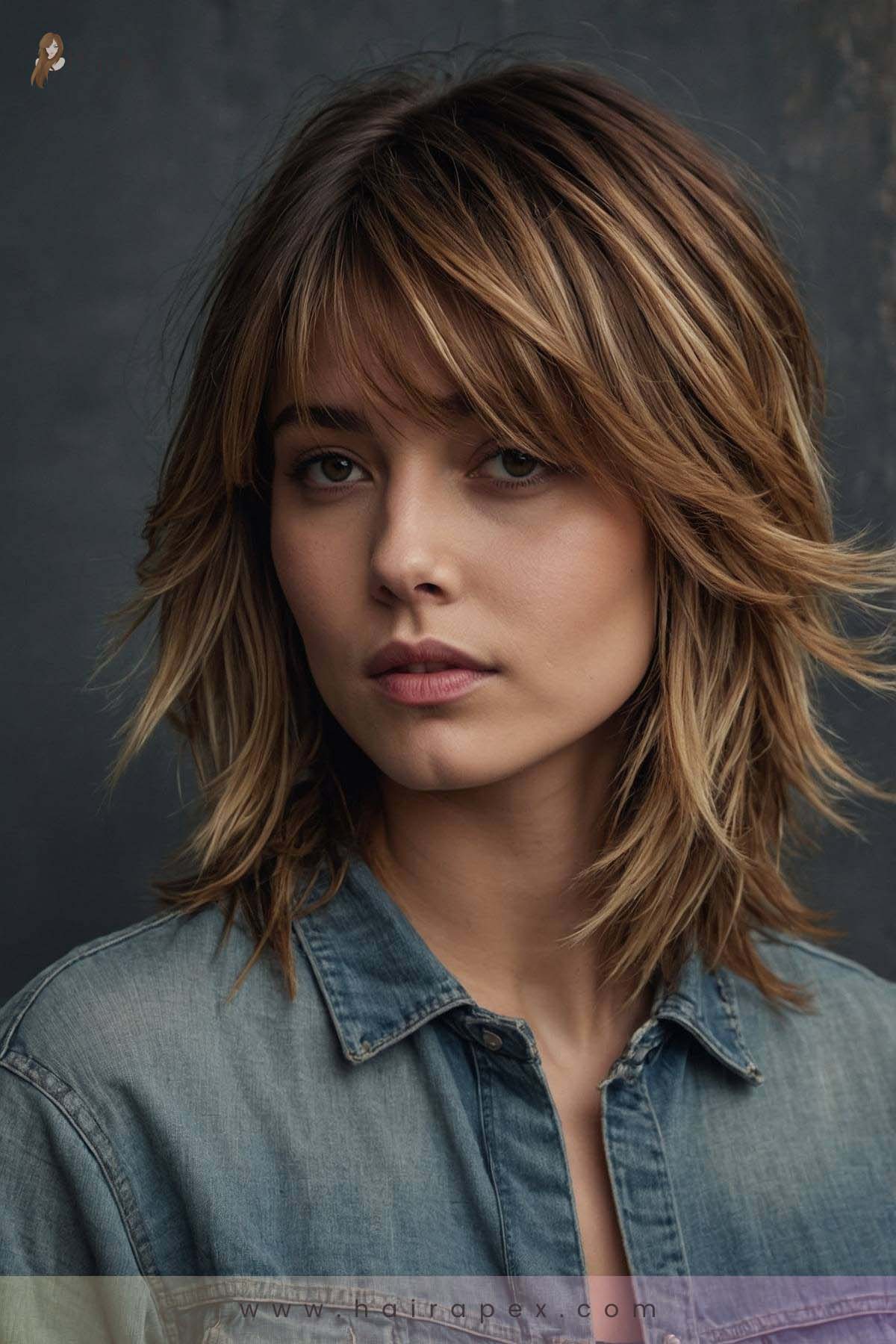 37. Layered Cut With Side Bangs 1