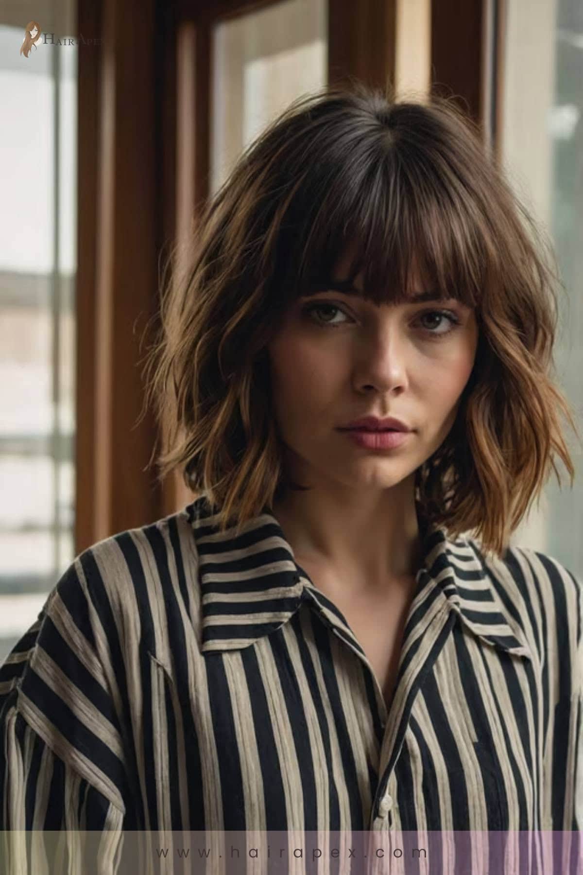 38 Middle Part Curtain Bangs