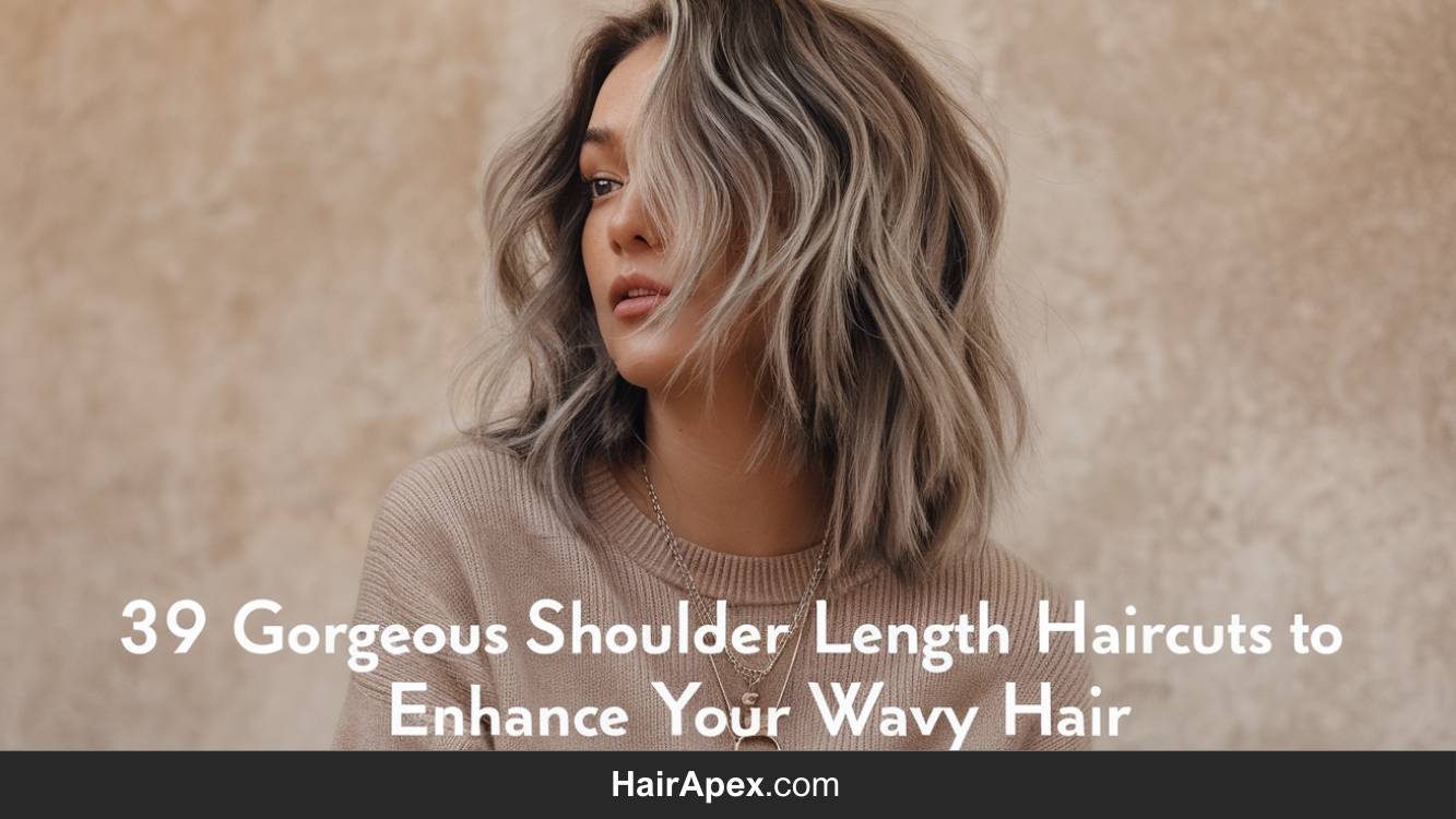 39 Gorgeous Shoulder Length Haircuts To Enhance Your Wavy Hair