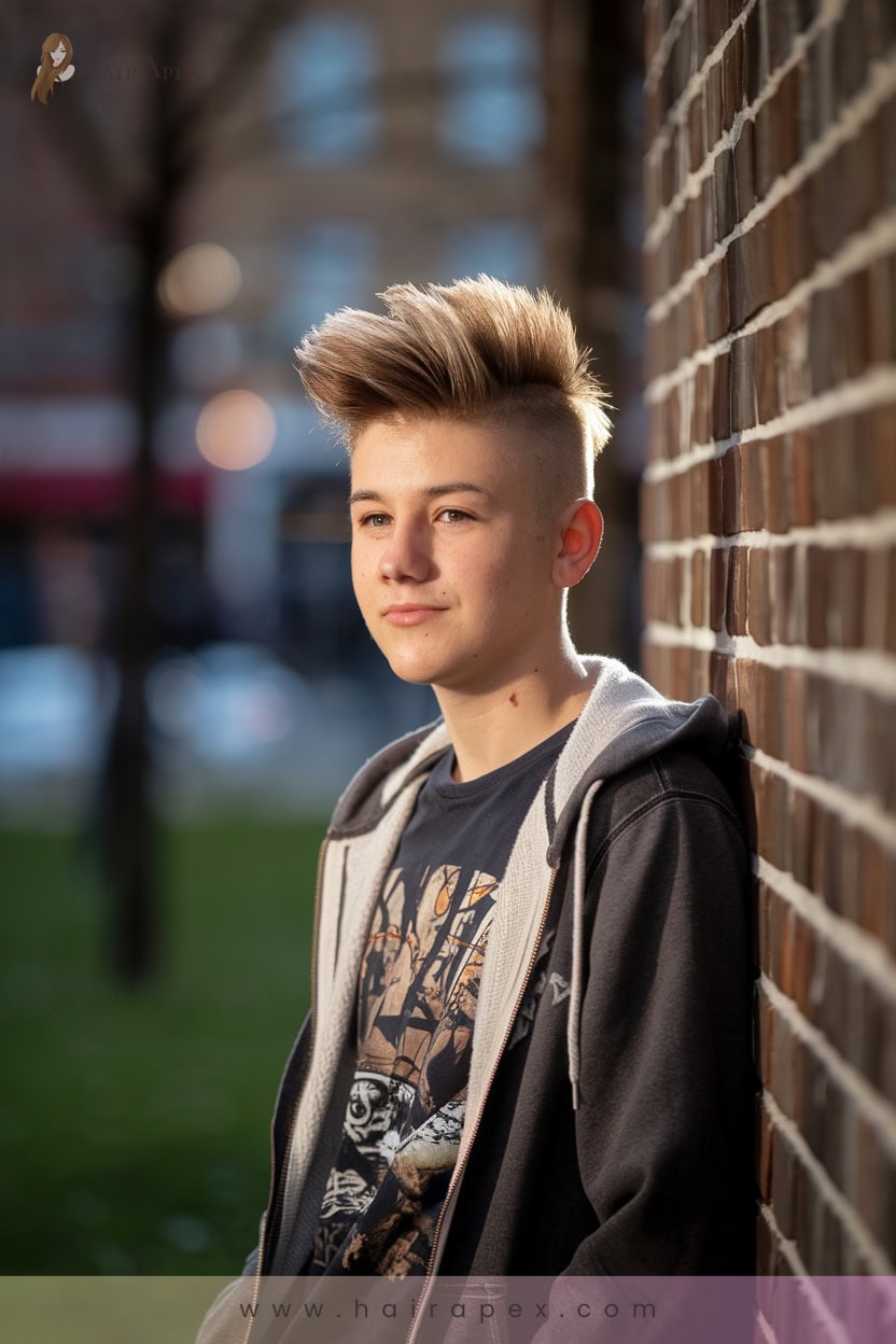 39 Edgy Faux Hawk