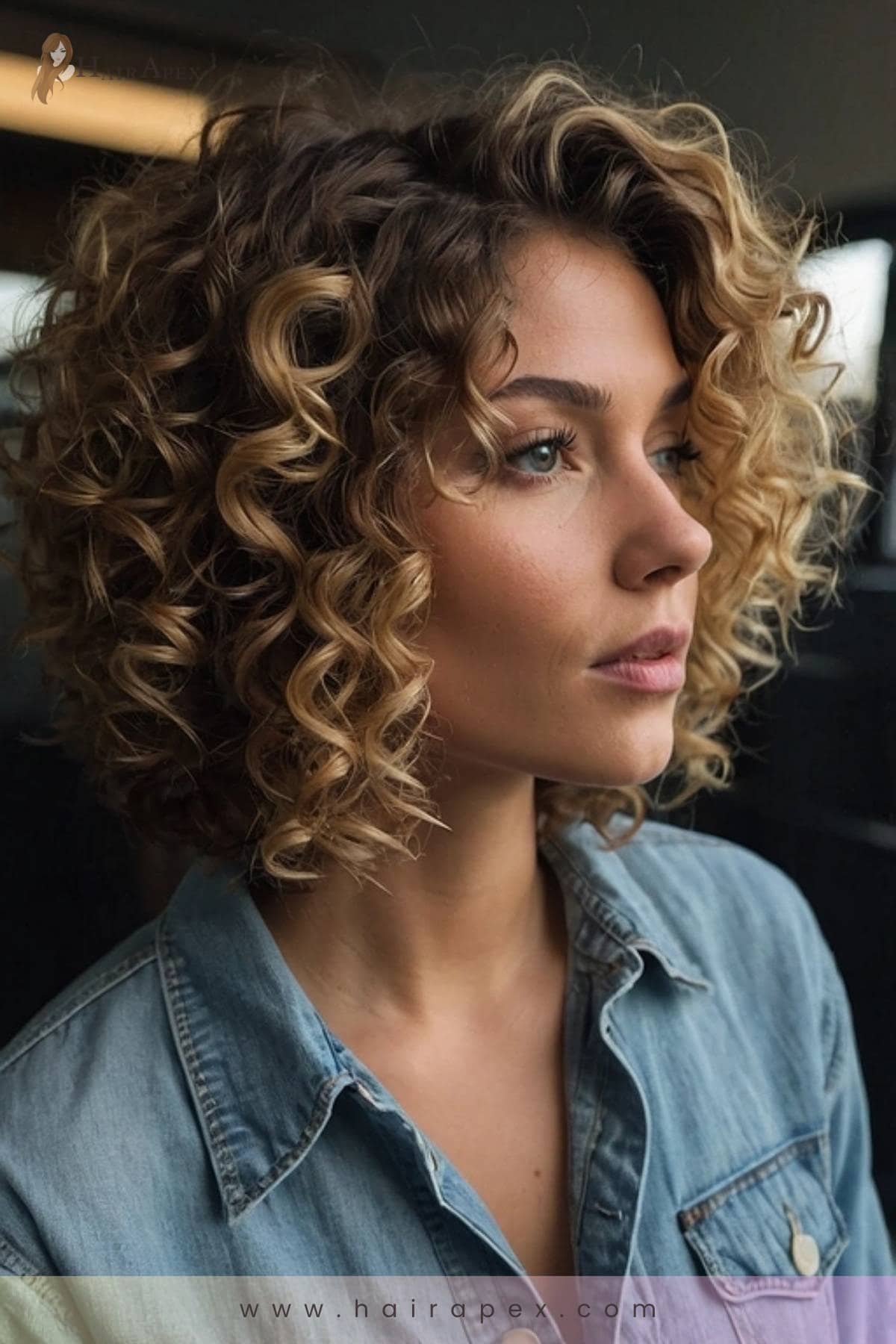 43 Short Curly Crop