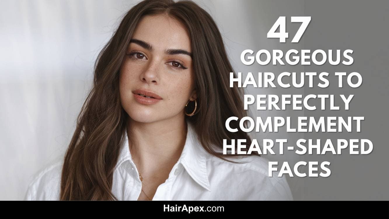 47 Gorgeous Haircuts To Perfectly Complement Heart Shaped Faces