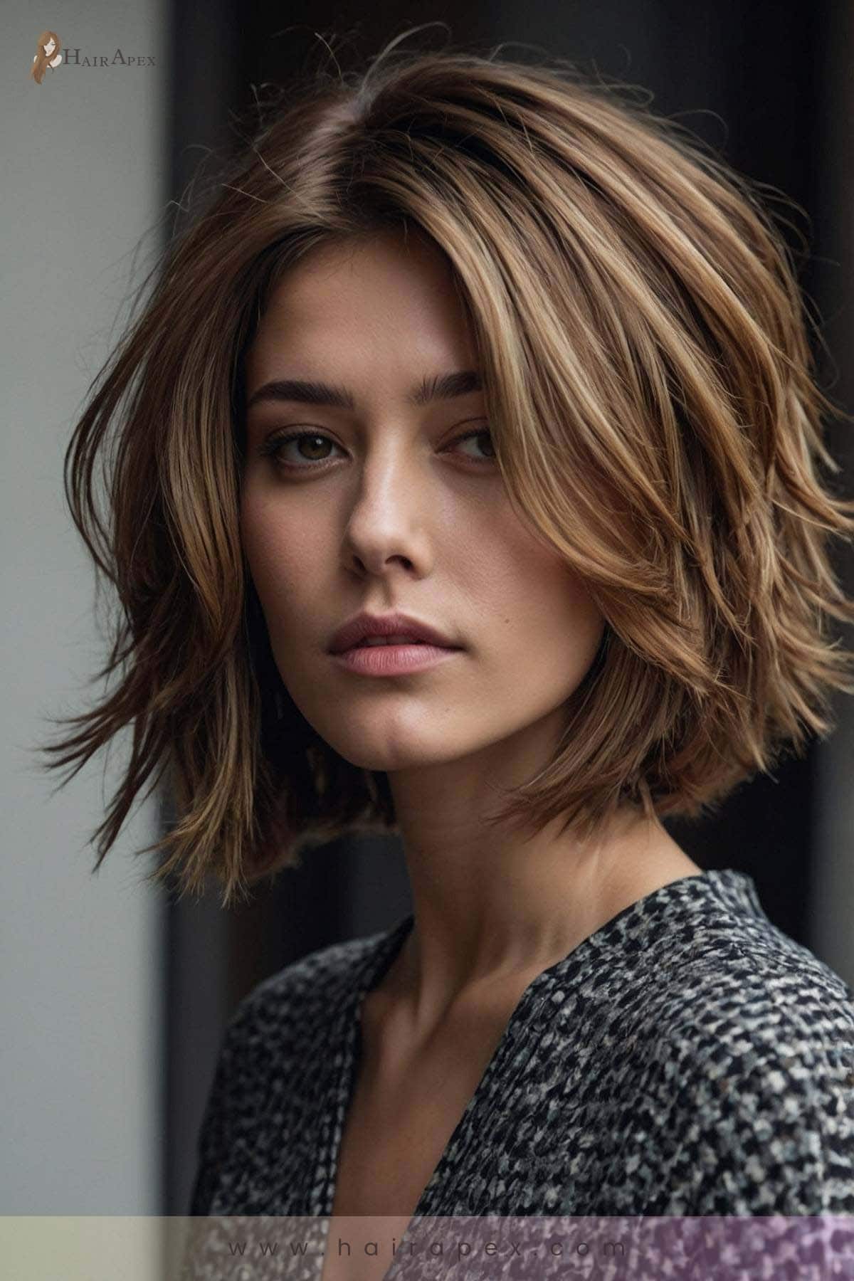 48. Asymmetrical Layered Bob 2