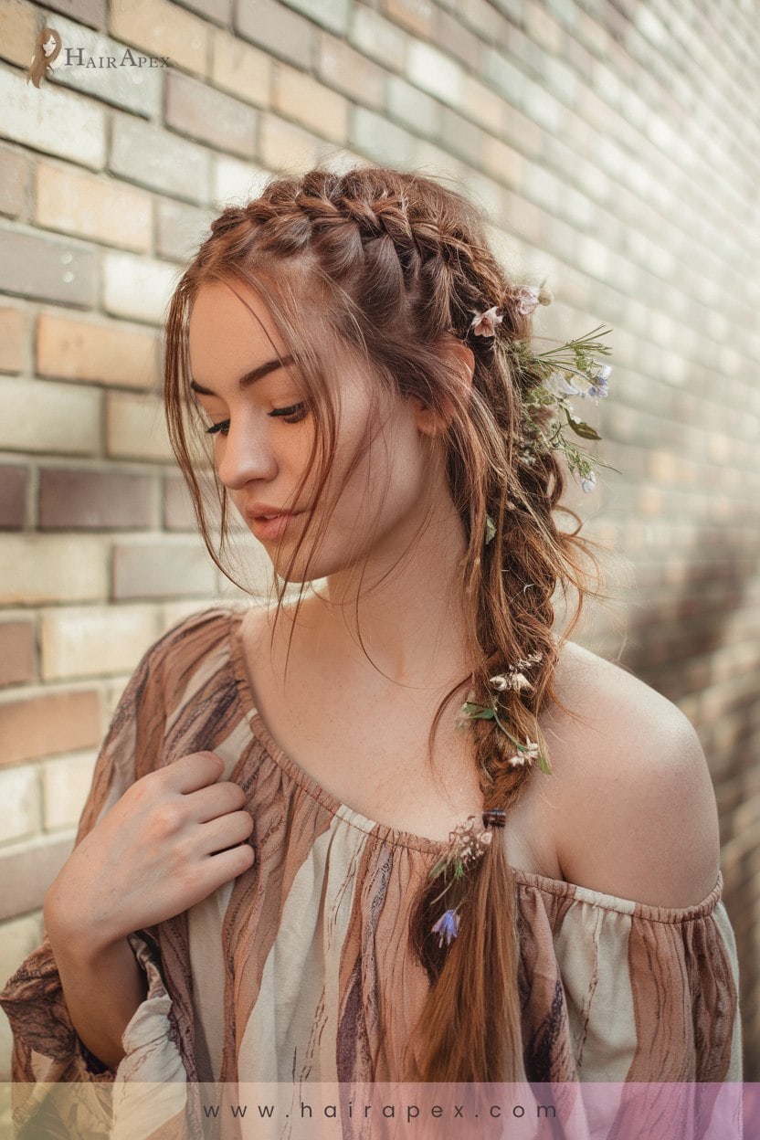 4 Boho Braided Ponytail