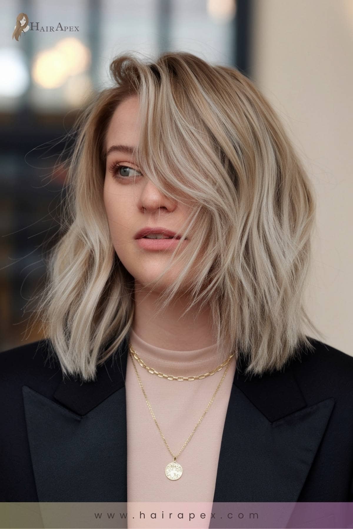 56 Asymmetrical Layered Cut