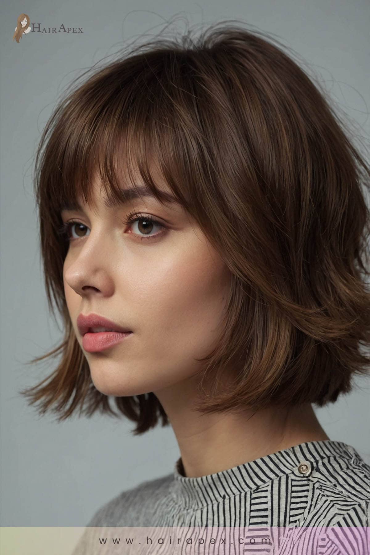 6 Side Swept Bangs