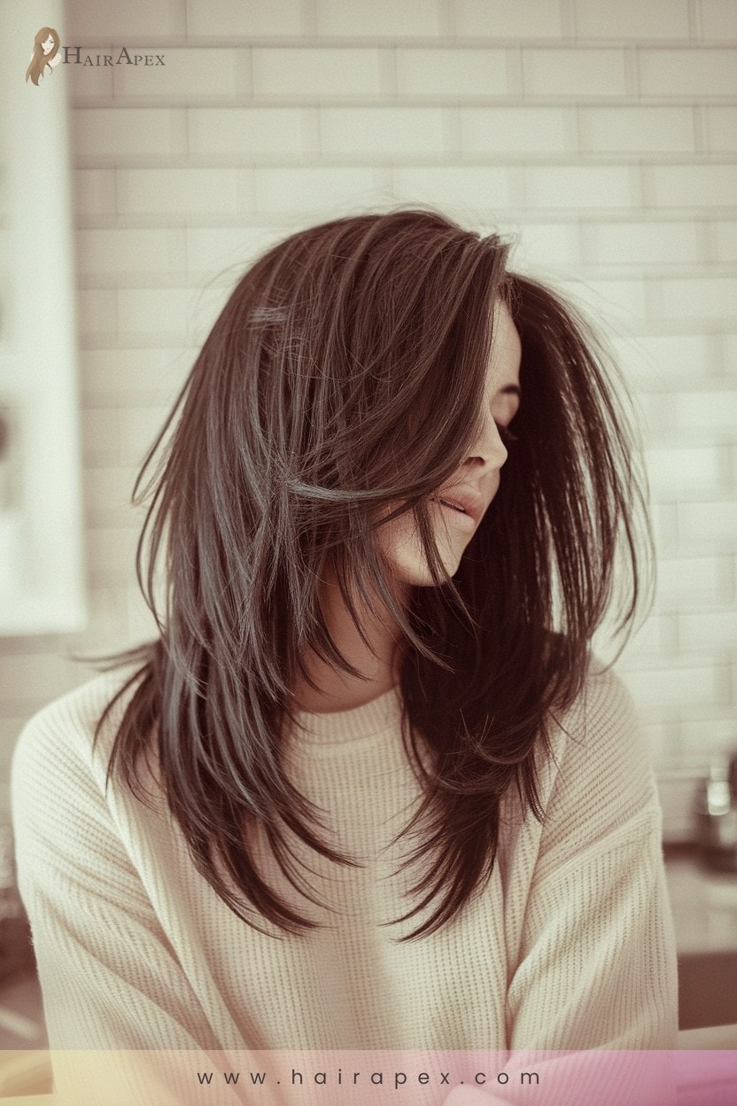6 Deep Layers For Thick Hair