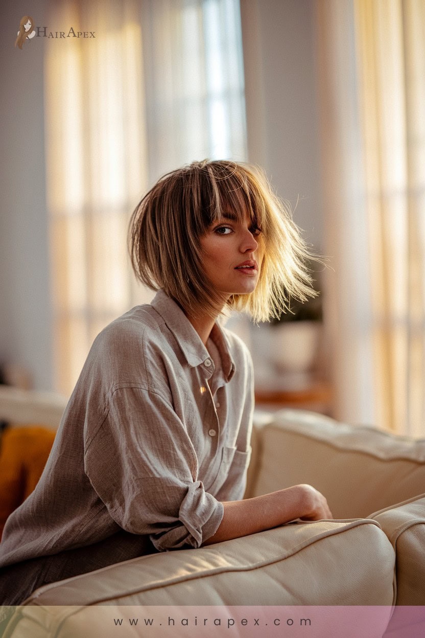 6 Inverted Shaggy Bob