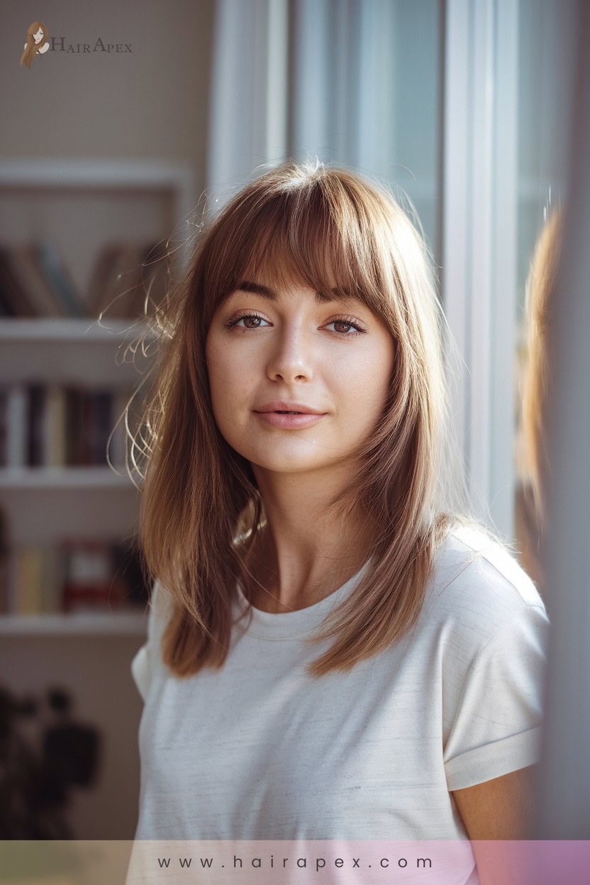 6 Symmetrical Side Bangs