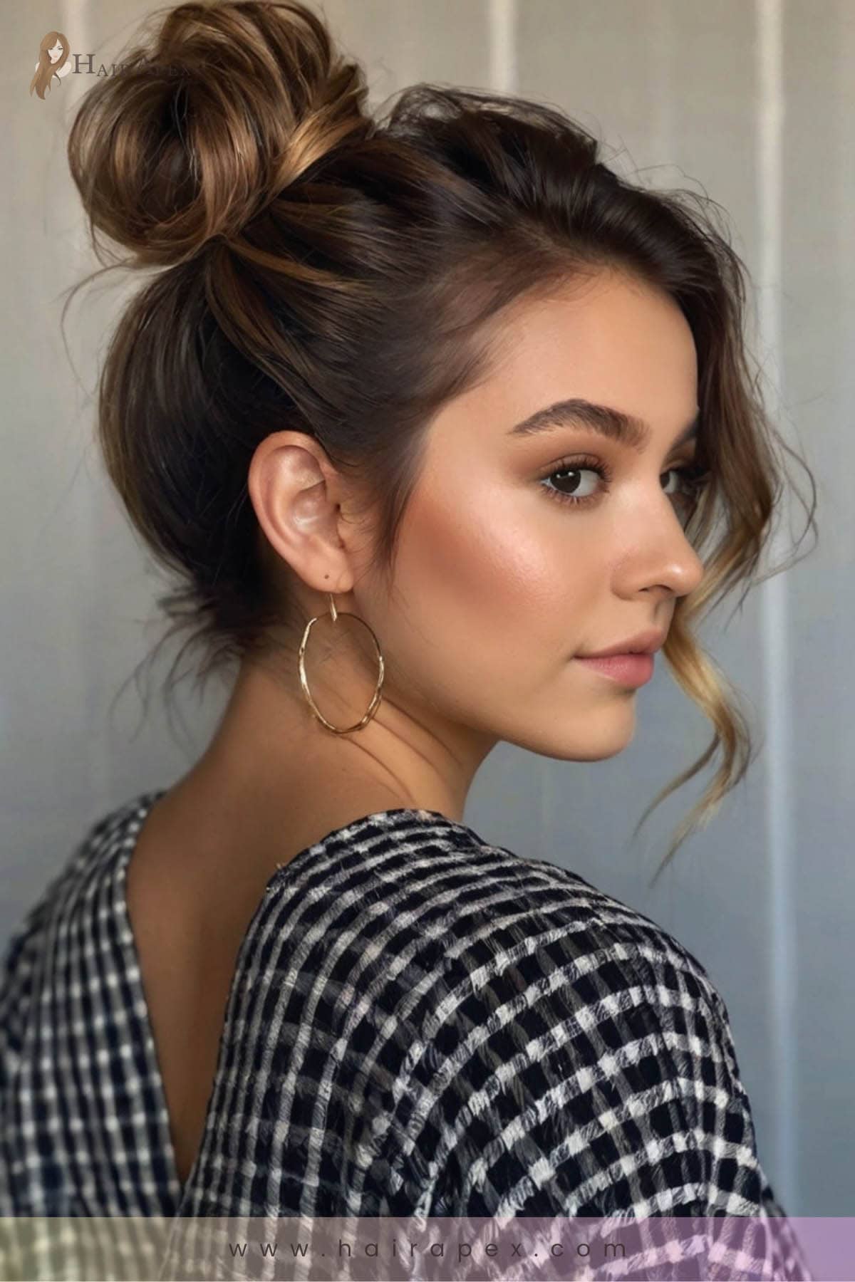 72 Low Messy Bun