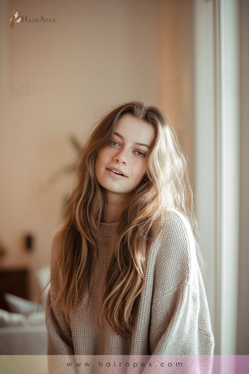 7 Waves With Parted Bangs