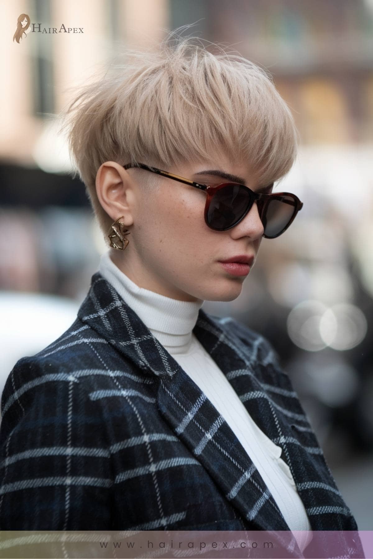 8 Bold Undercut Bob