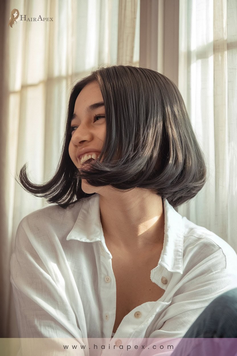 8 Middle Part Perfection