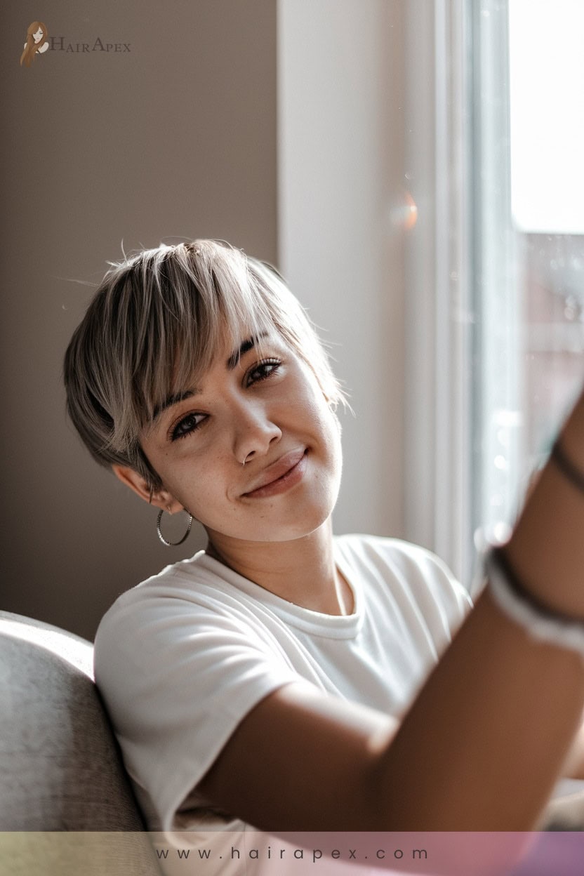 8 Pixie Cut Bangs