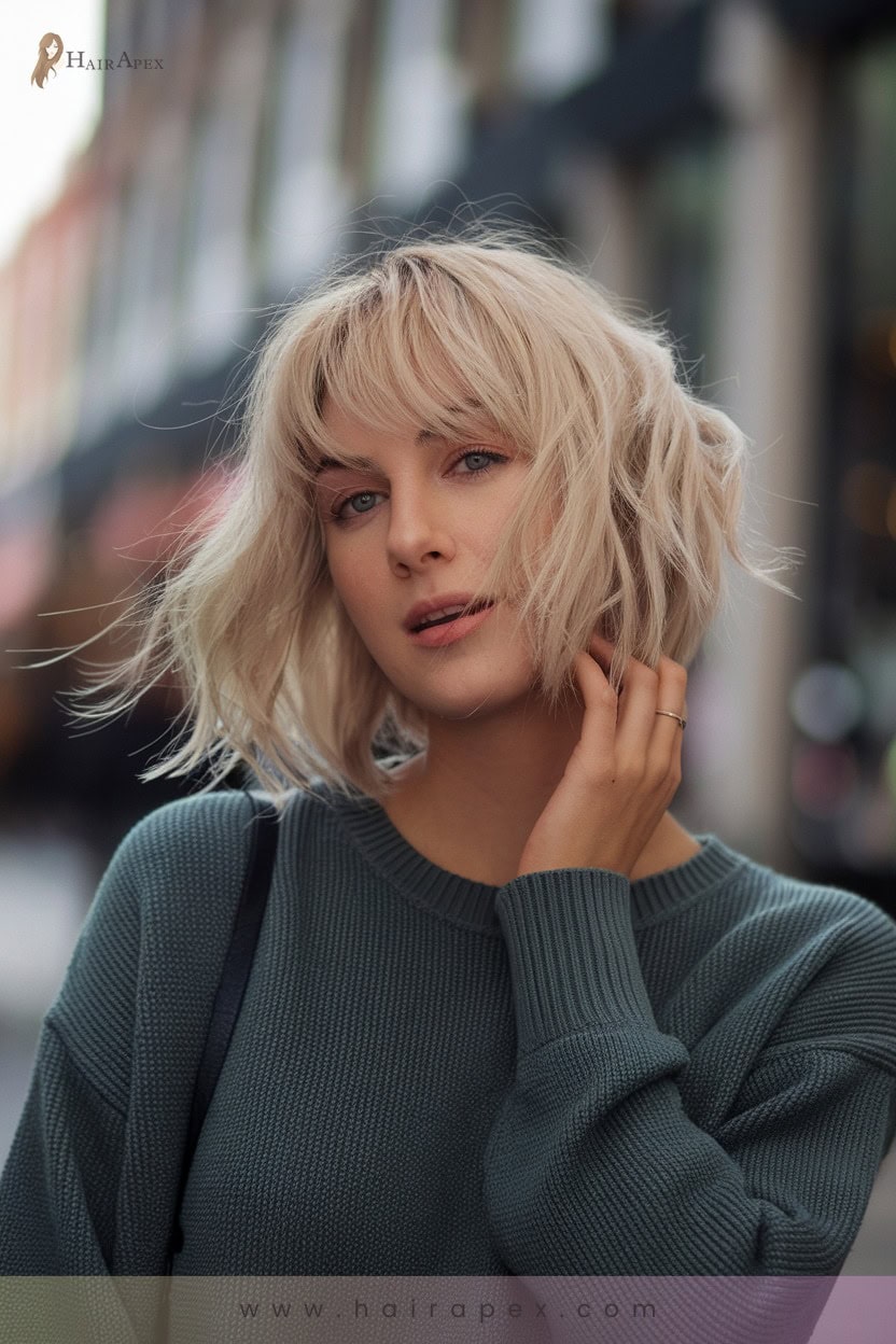 Feathery Front Fringe