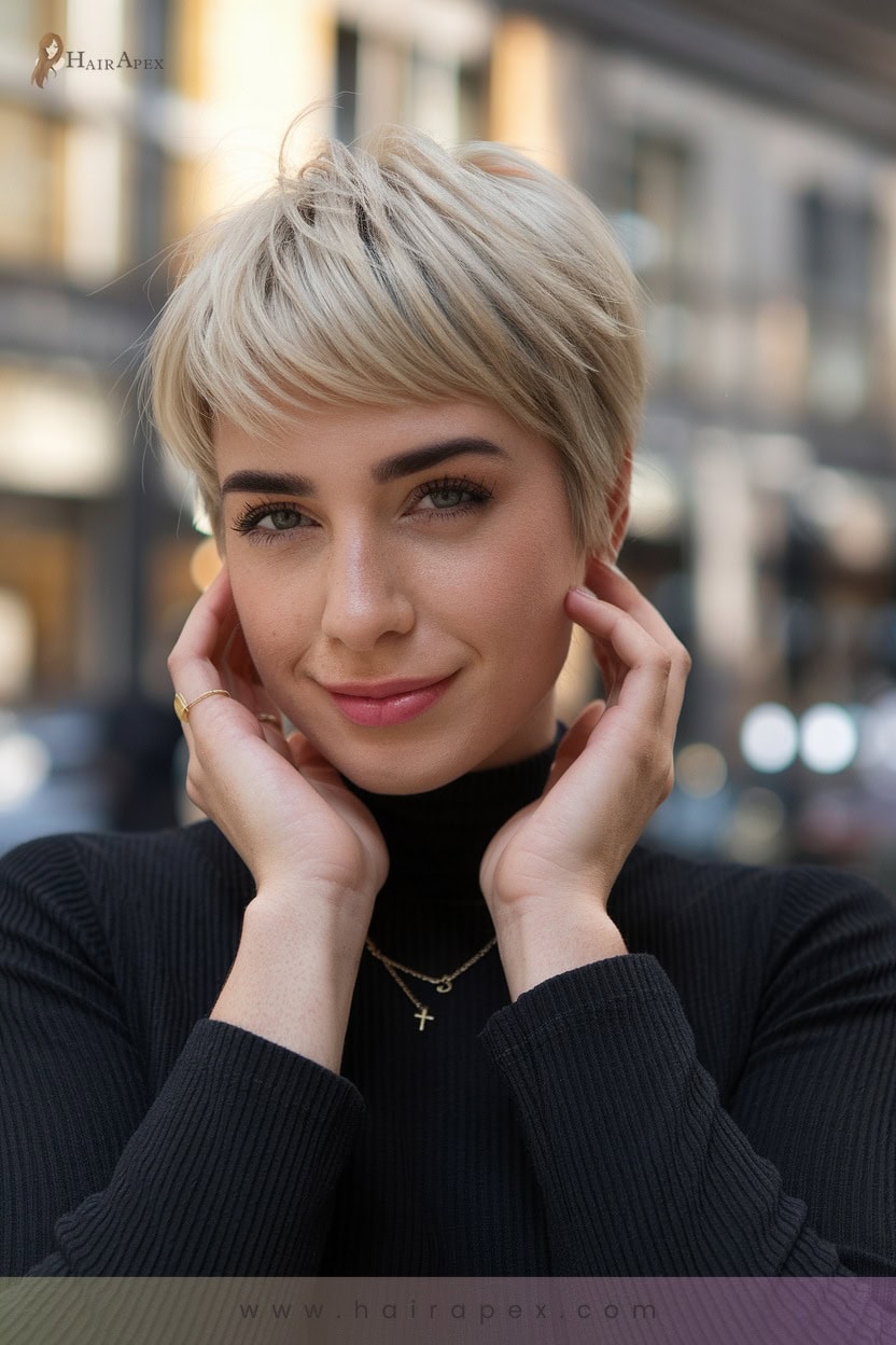 Layered Pixie Cut