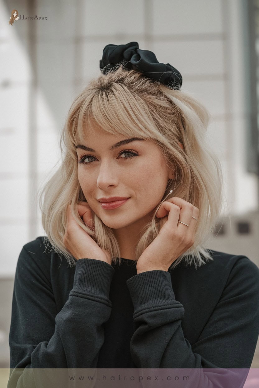 Mulberry Silk Scrunchies