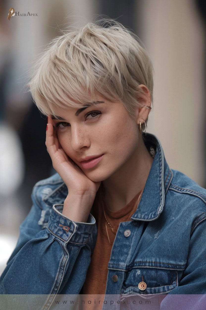 Shaggy Textured Pixie