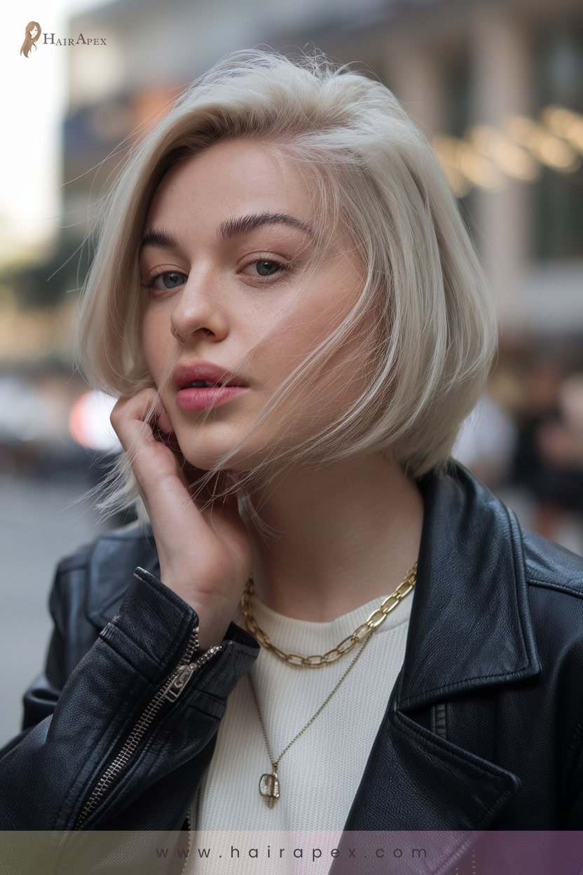 Stacked And Angled Bob