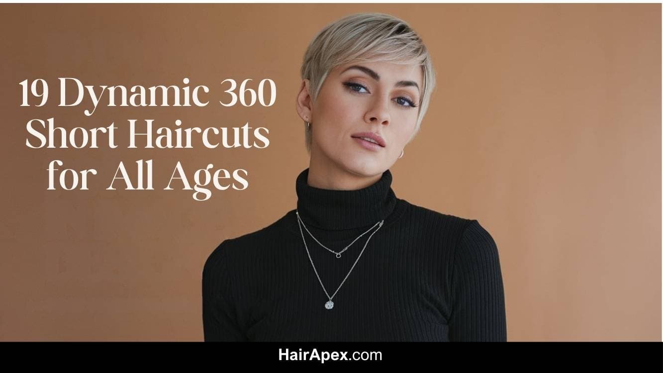 19 Dynamic 360 Short Haircuts For All Ages