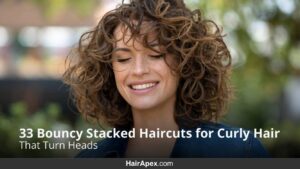 33 Bouncy Stacked Haircuts For Curly Hair That Turn Heads