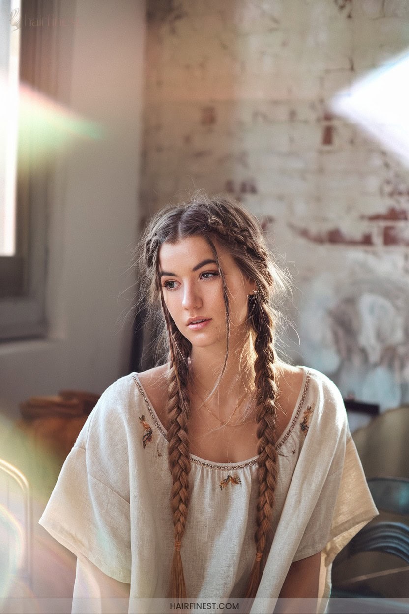 10 Chunky Boho Goddess Braids