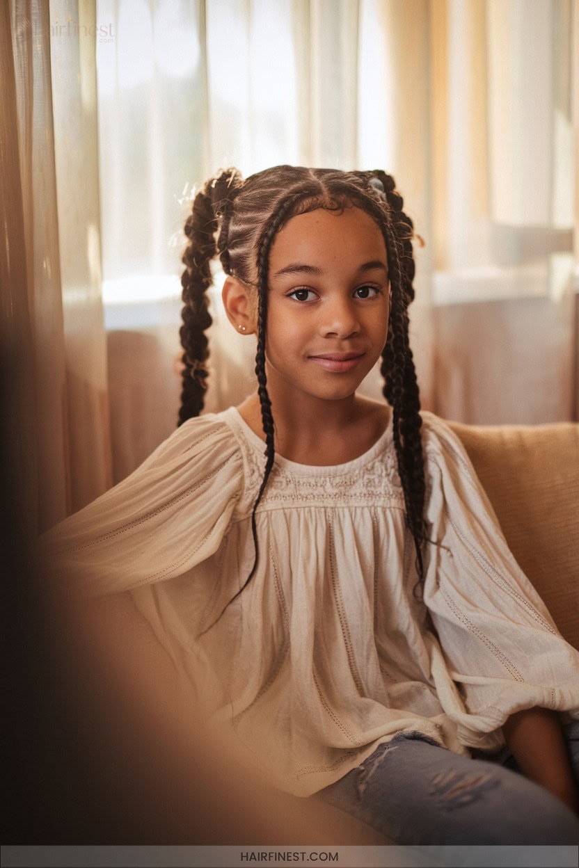 11 Boho Inspired Side Braided Ponytails