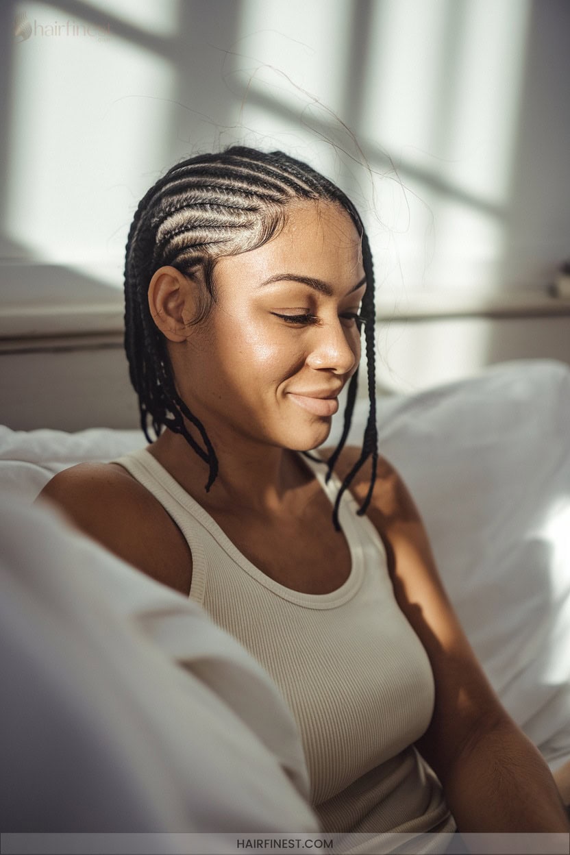 11 Stitch Braids For Short Natural Hair