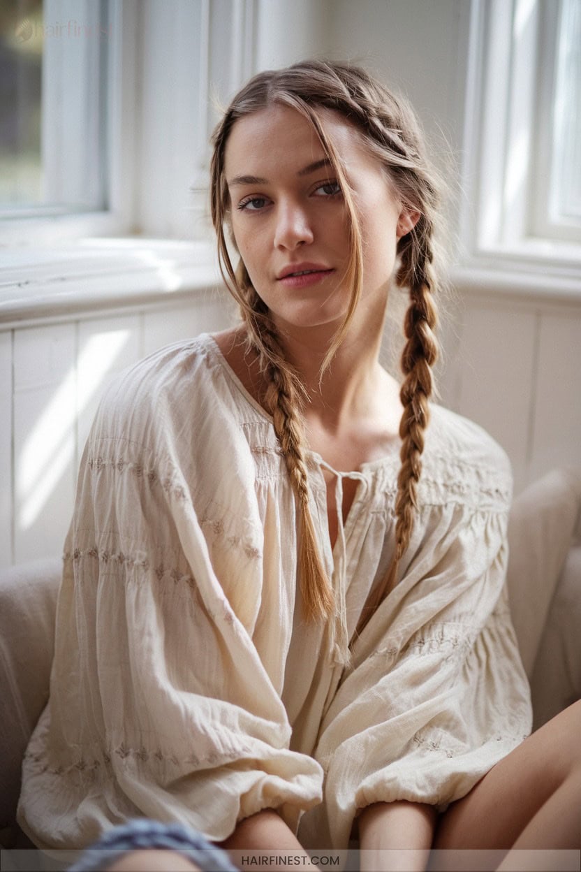 12 Boho Inspired Braided Pigtails