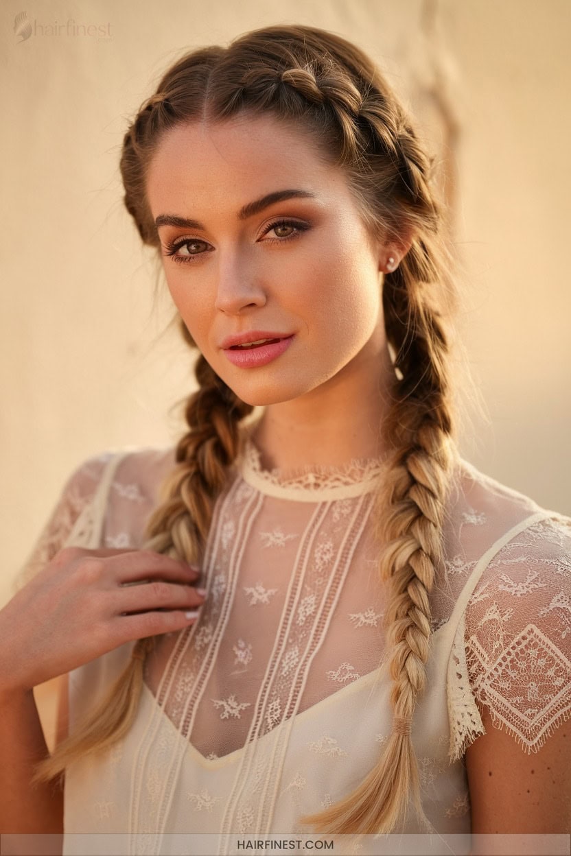12 Double Braids
