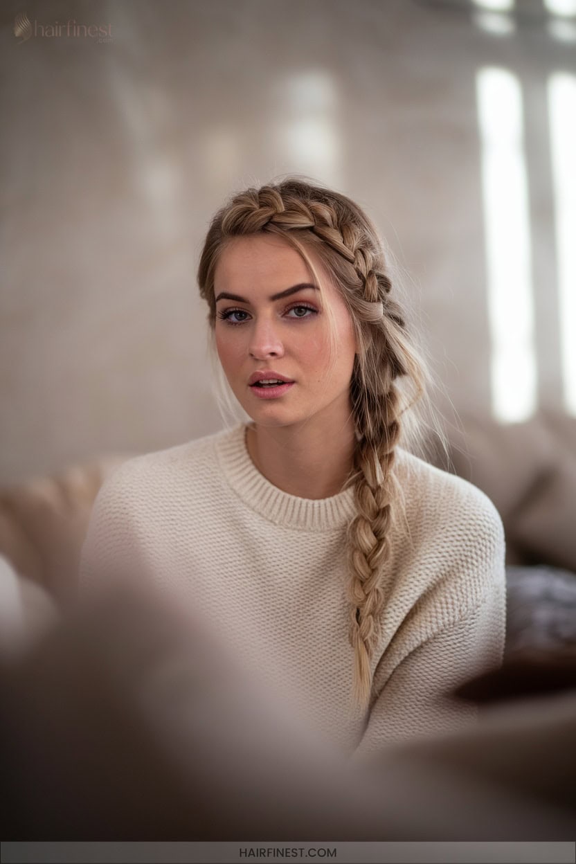 13 Deconstructed Side Braids