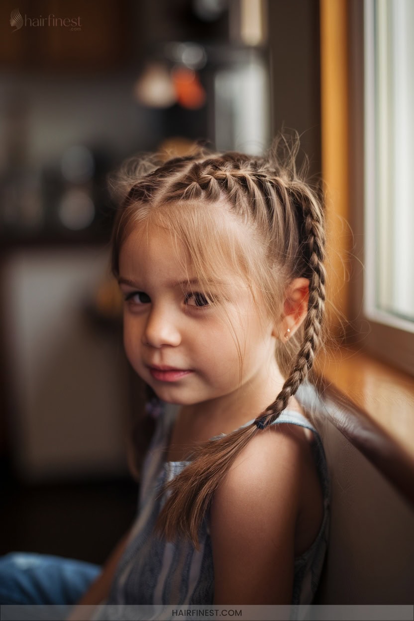 15 Criss Cross Braid Pigtails