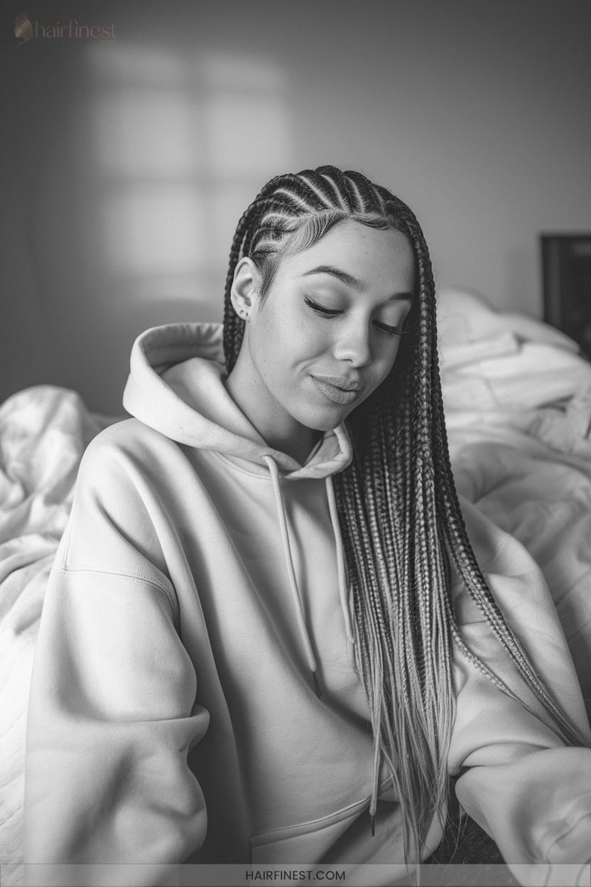 15 Feed In Cornrow Braids
