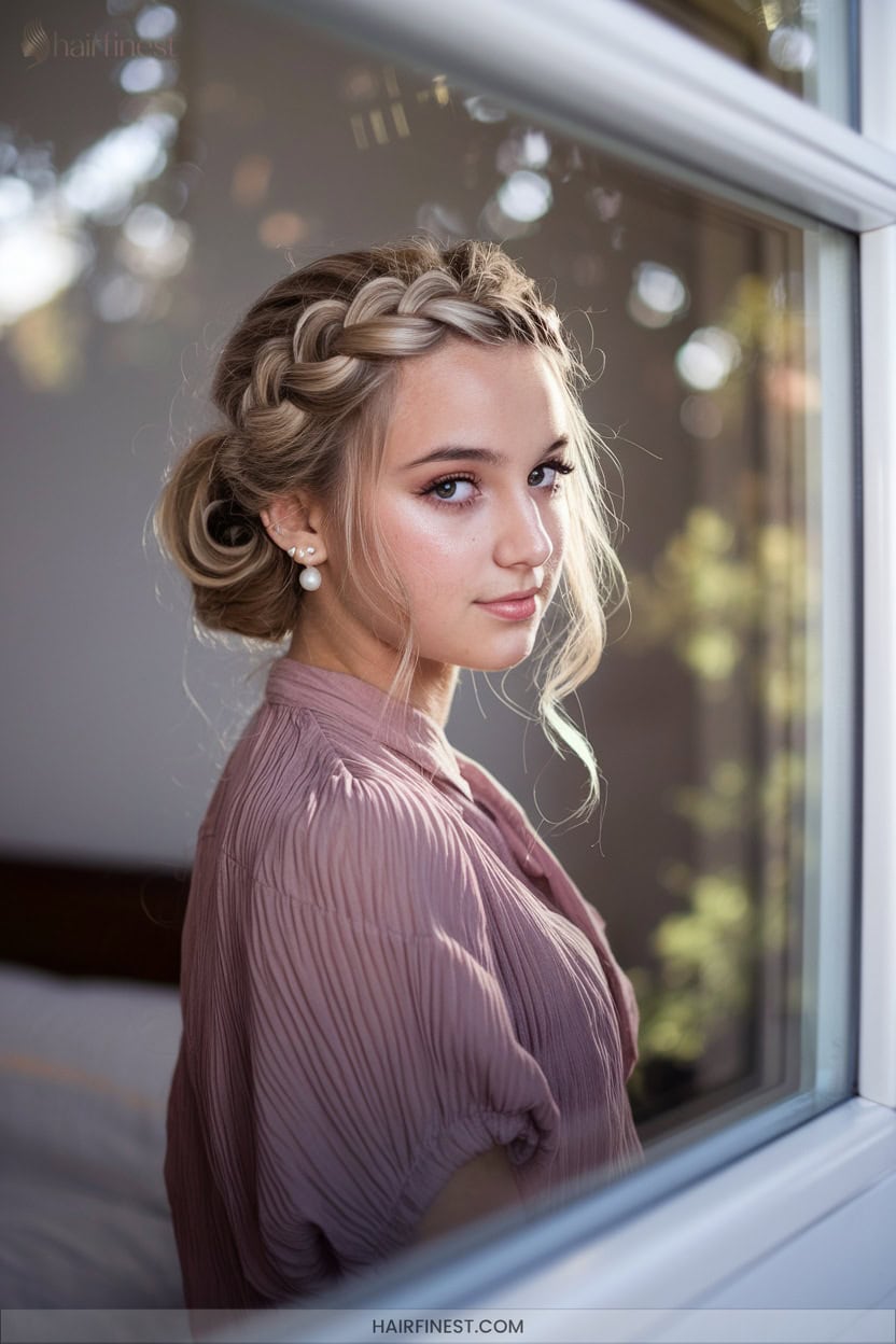 16 Braided Updos For Special Occasions