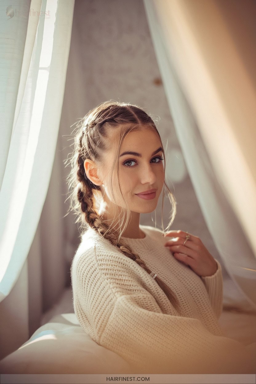 17 Braided Ponytail