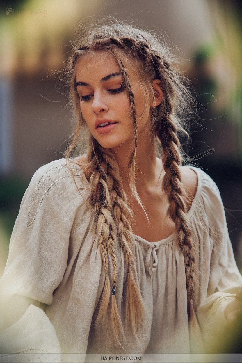 19 Long Layered Boho Braids