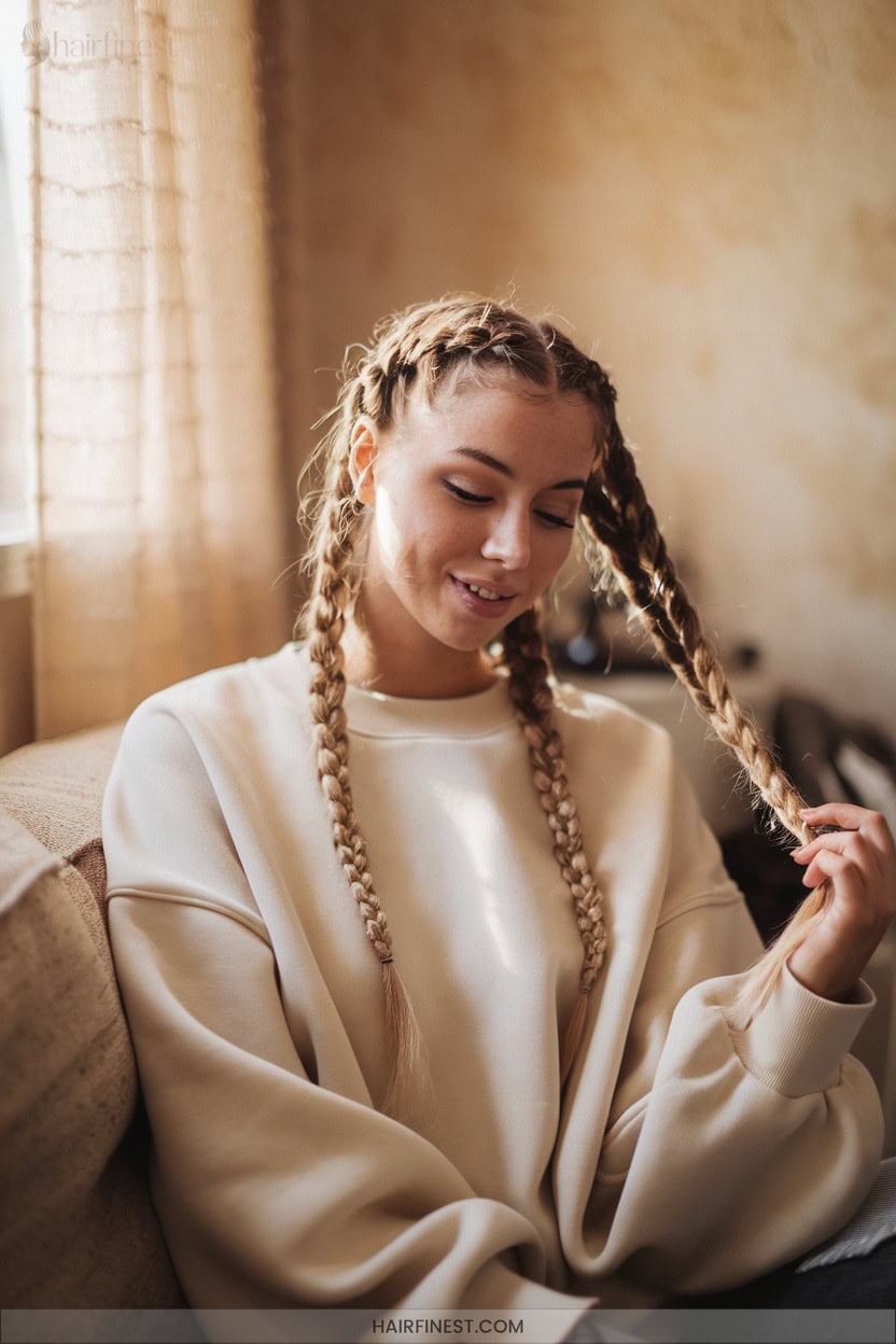 1 Knotless Braids For A Natural Look